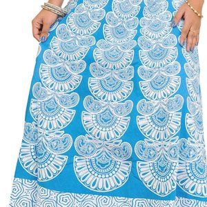 Darn Good Yarn Cotton Wrap Skirt